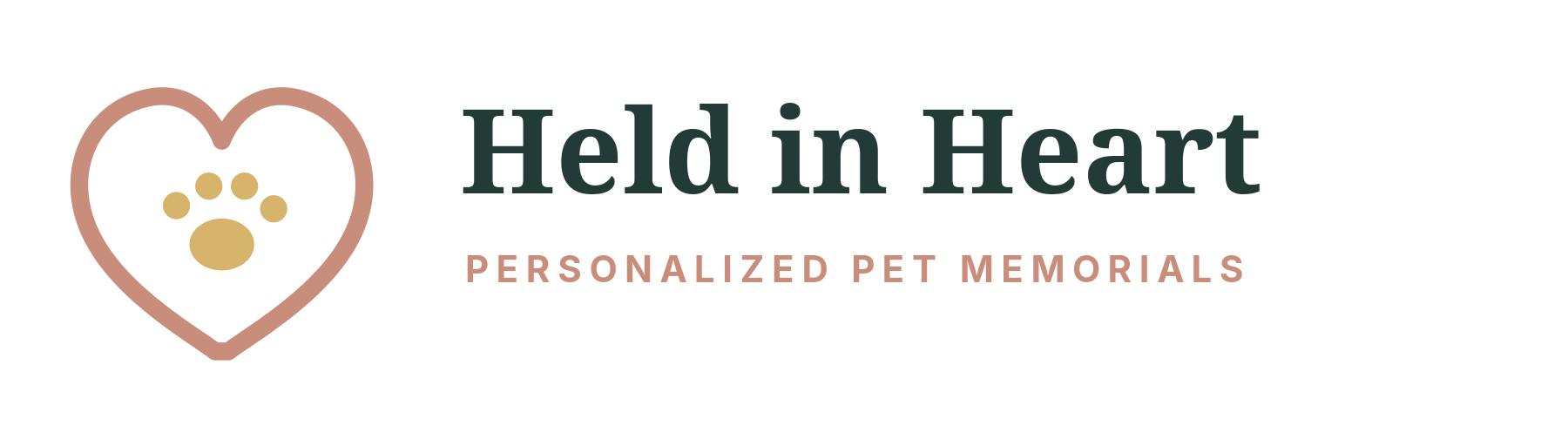 Held in Heart — Personalized Pet Memorials