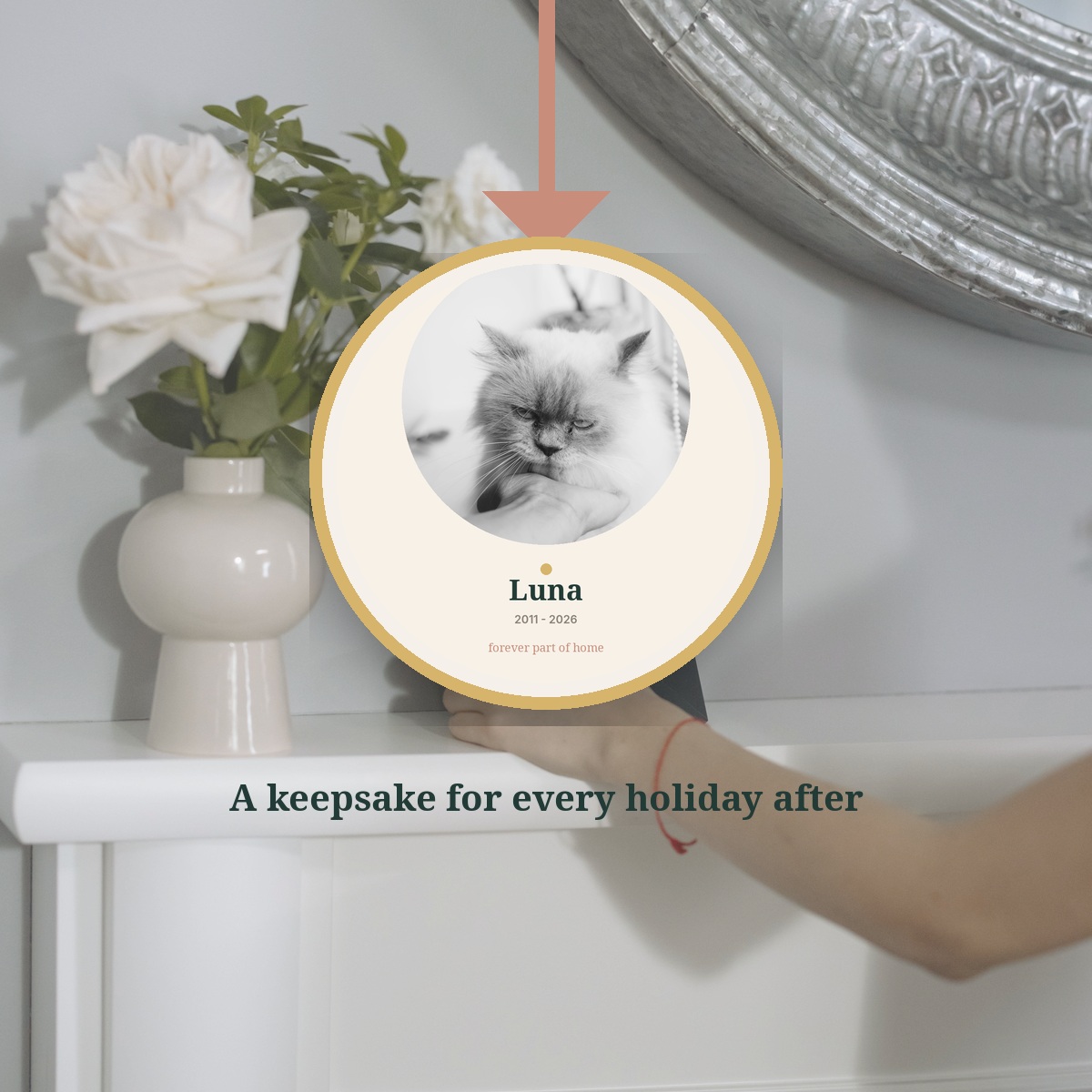 Personalized Pet Memorial Ornament